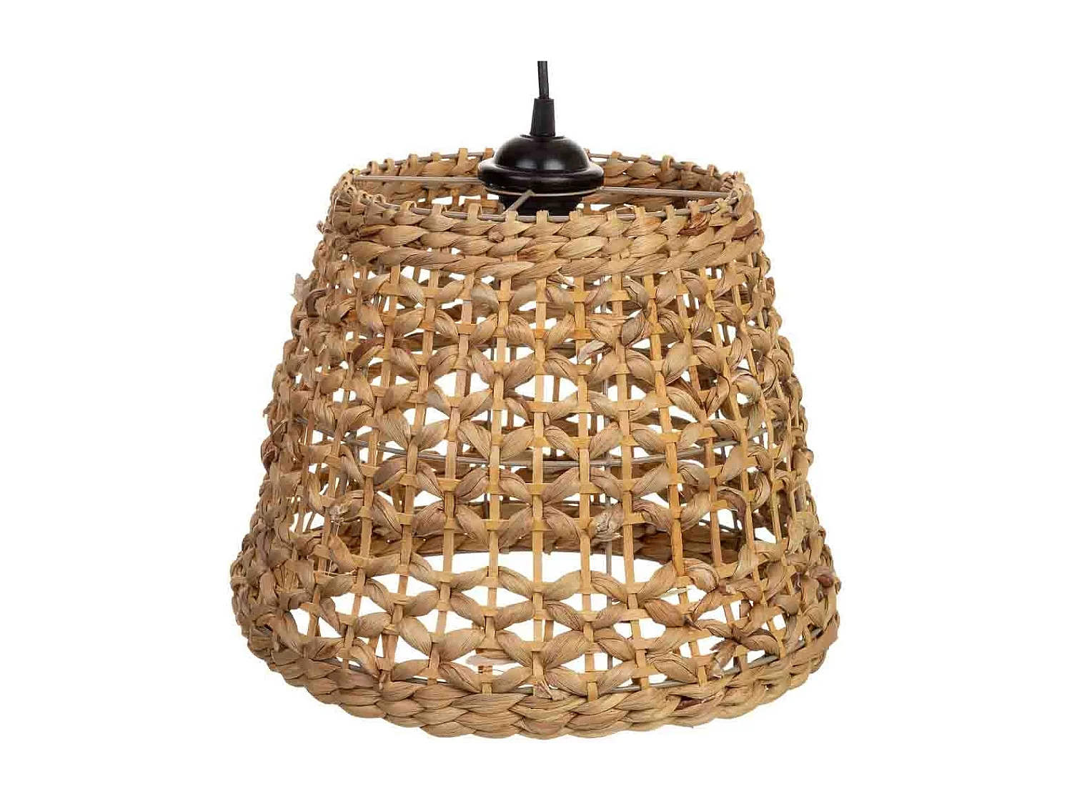 Candeeiro de Teto em Fibra de Jacinto, D30x25A cm