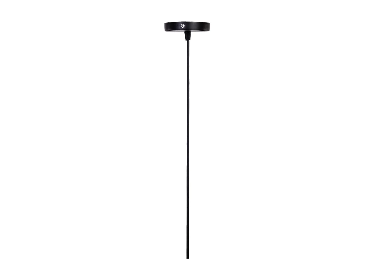 Lámpara techo de ratan y yute  marrón D50x33h cm