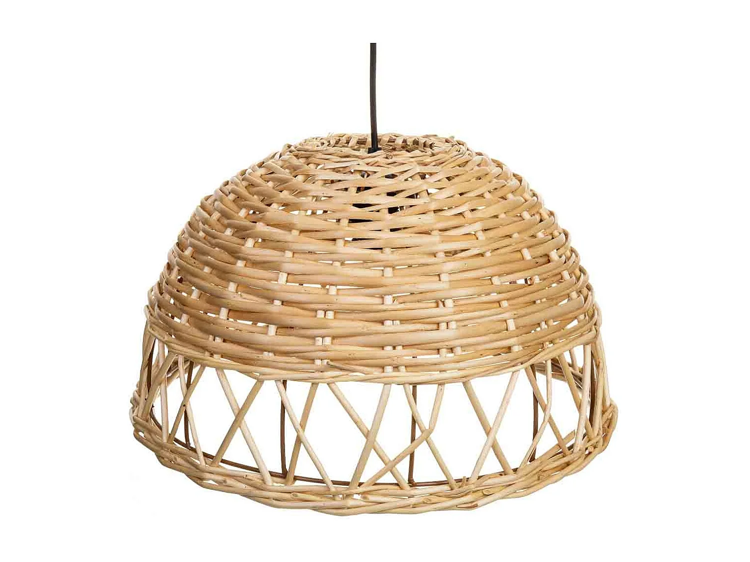 Lâmpada de teto de vime D40x23