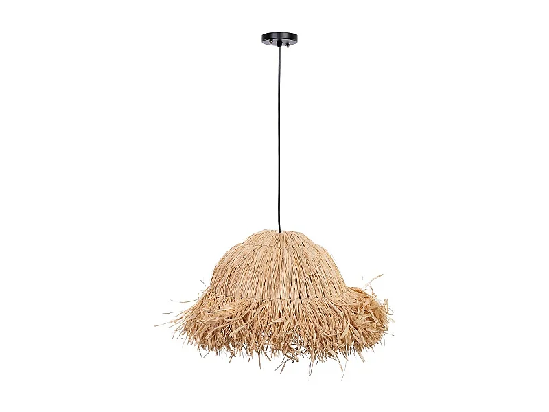 Deckenlampe aus Raphia d37x25