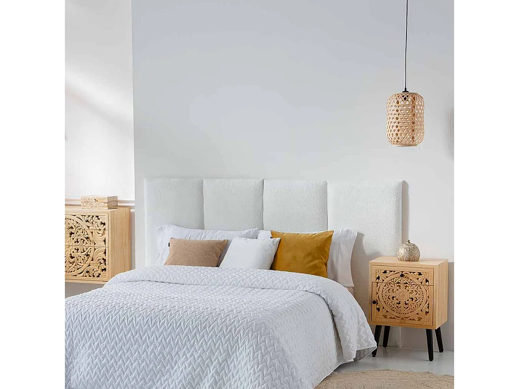 Lampada da soffitto in bambù D23x33h cm
