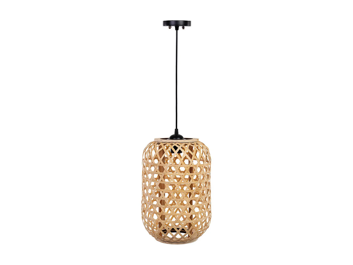 Lampada da soffitto in bambù D23x33h cm