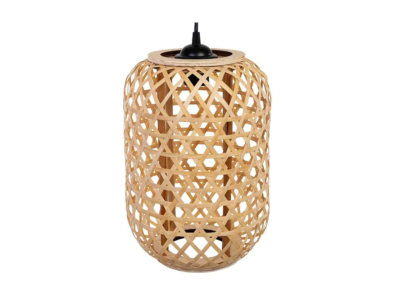 Lampada da soffitto in bambù D23x33h cm