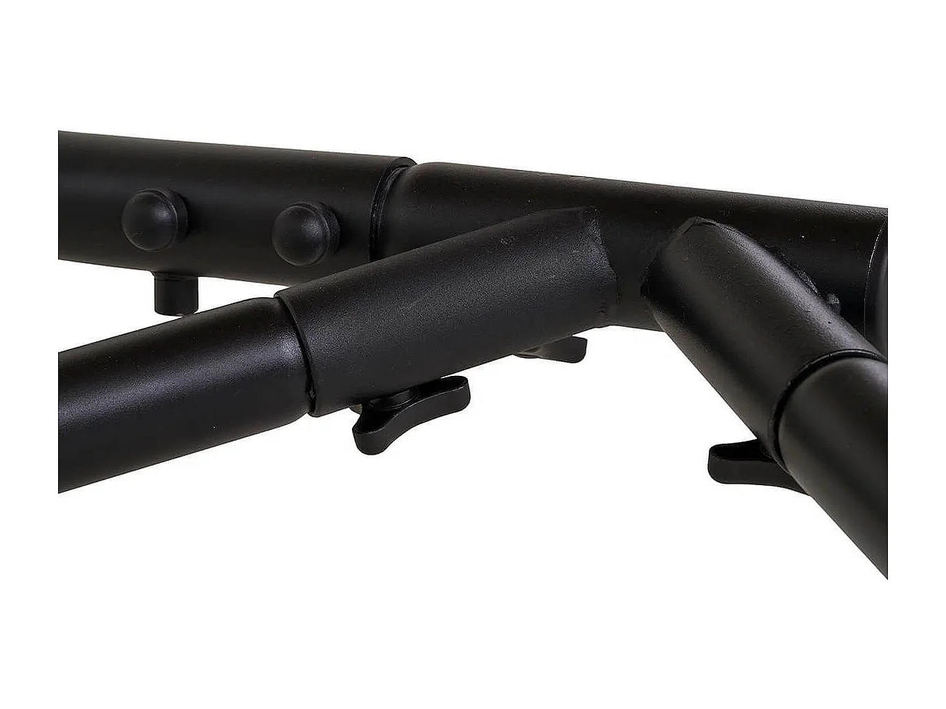 TOLIUM - Chaise suspendue avec Support en Acier + Rotin Synthétique et Corde