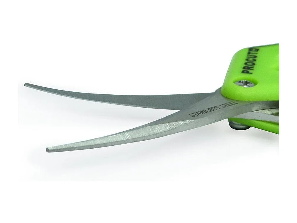Ciseaux en PVC et acier inoxydable lames incurvées Procut