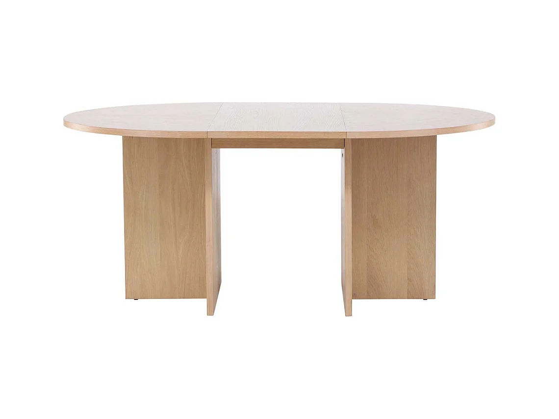 Table à Manger Extensible "Strada" 120-170cm Naturel