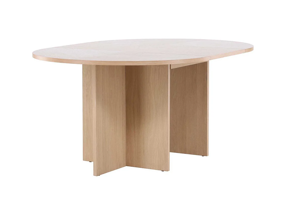 Table à Manger Extensible "Strada" 120-170cm Naturel