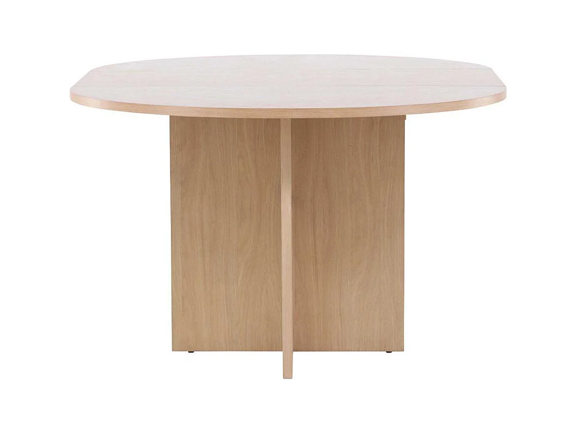 Table à Manger Extensible "Strada" 120-170cm Naturel