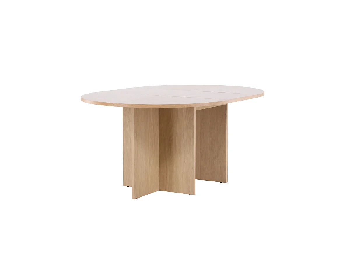 Table à Manger Extensible "Strada" 120-170cm Naturel