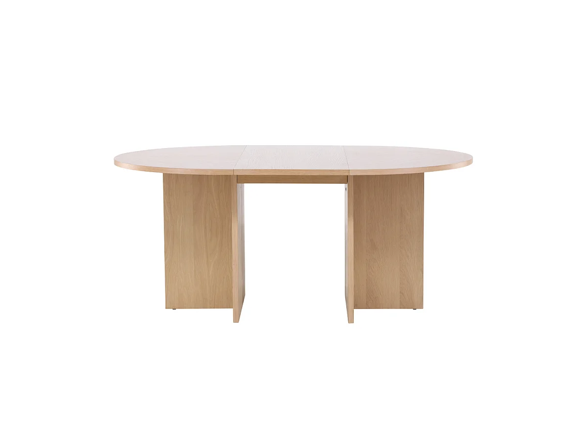 Table à Manger Extensible "Strada" 120-170cm Naturel