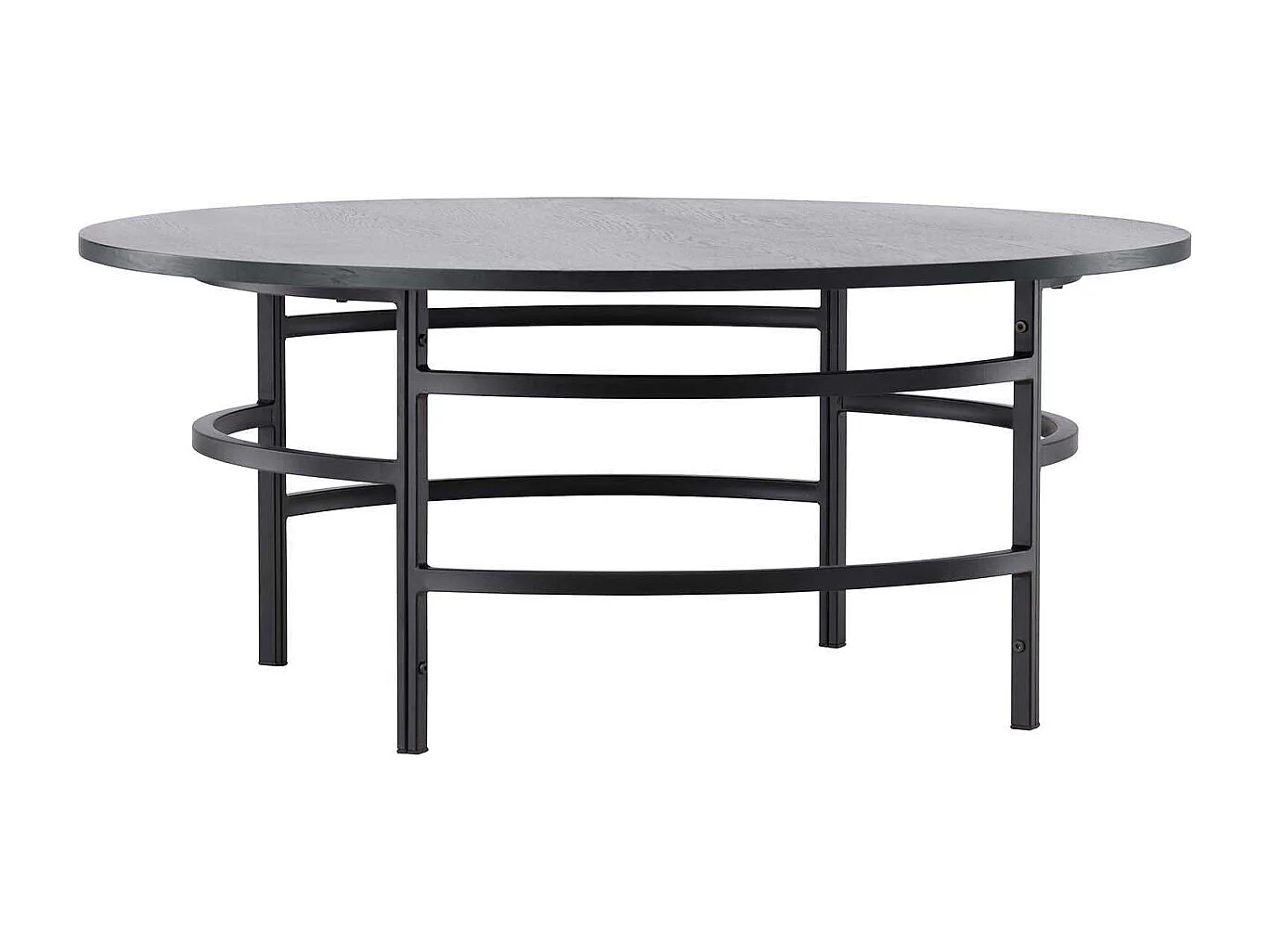 Copenhagen salontafel Ø100cm zwart.