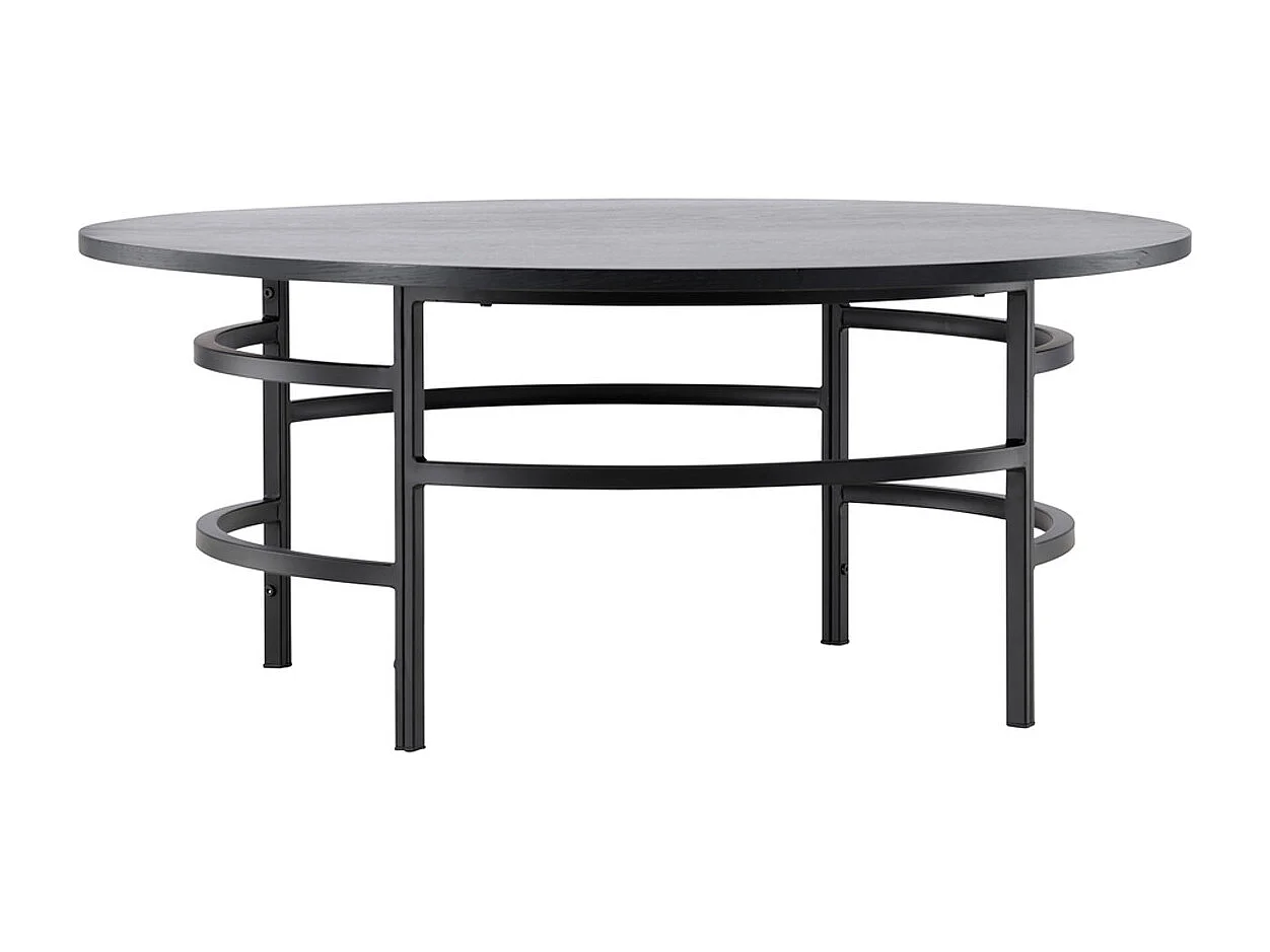 Copenhagen salontafel Ø100cm zwart.
