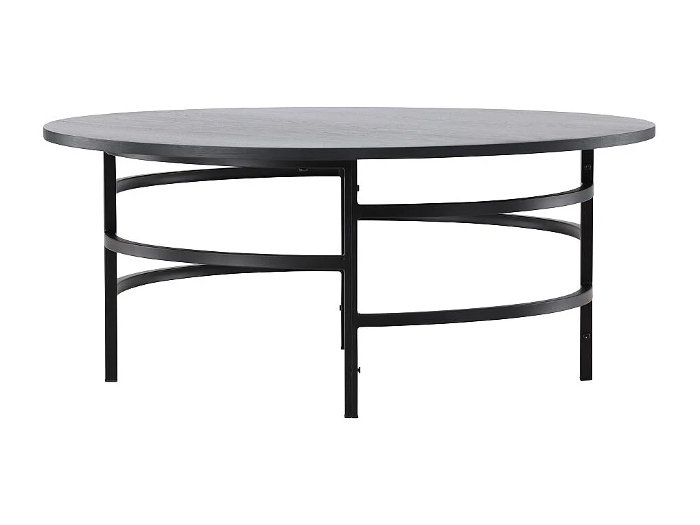 Copenhagen salontafel Ø100cm zwart.