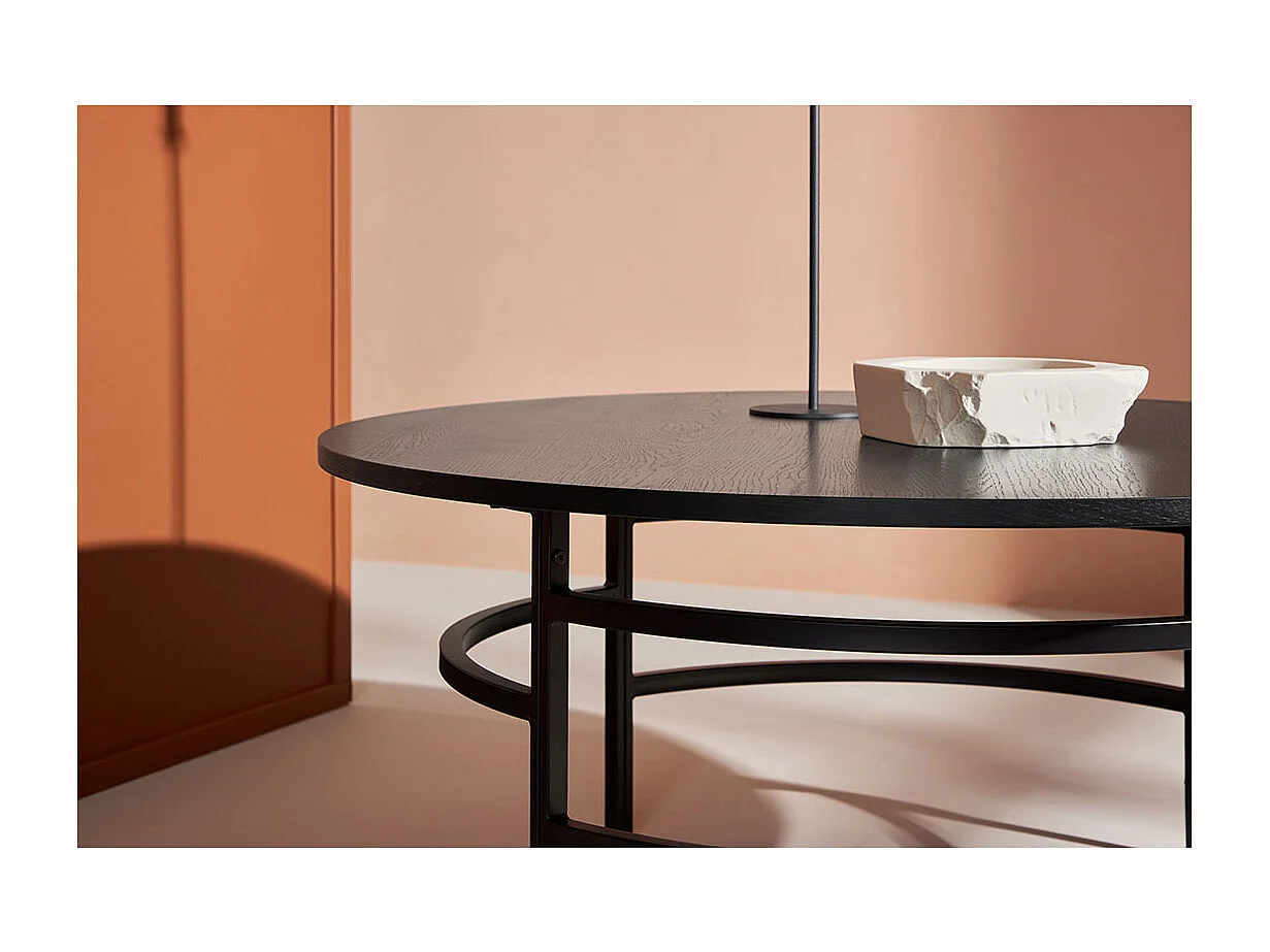 Table basse ronde 100x42,5 cm Copenhagen