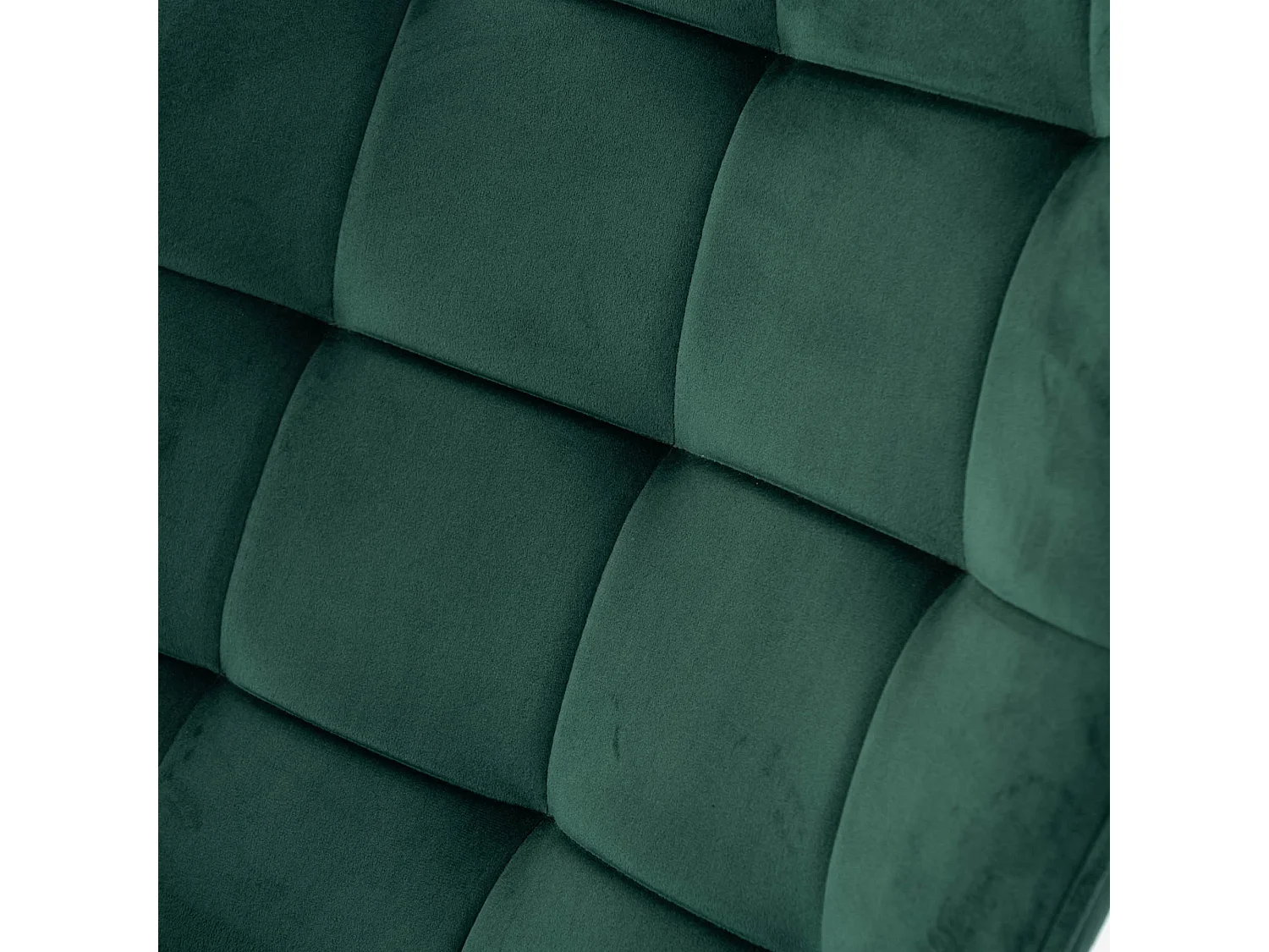 URBAN MEUBLE Fauteuil de bureau scandinave avec accoudoirs, 360°, en velours vert IRIS SMALL VELVET GREEN