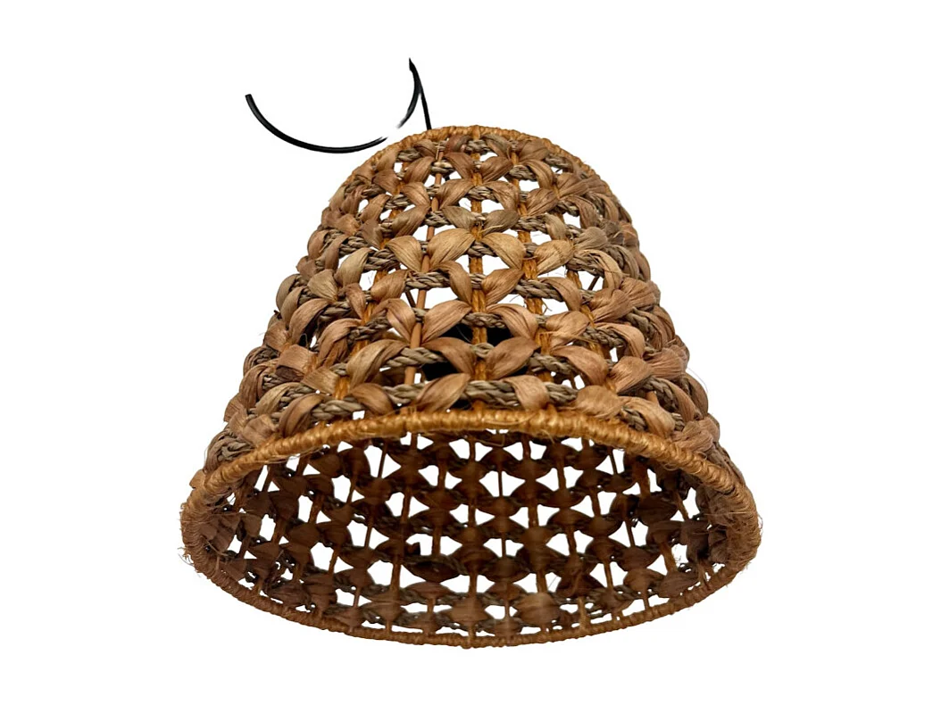 Suspension nature en raphia tressé ANAFI 23cm