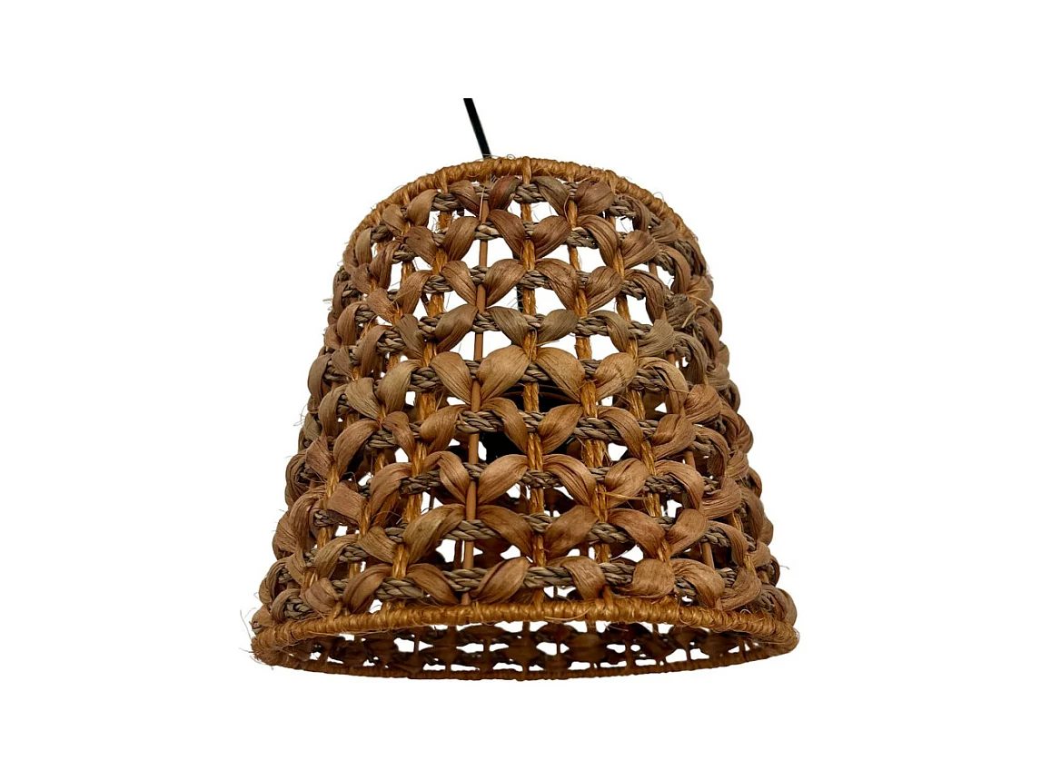 Suspension nature en raphia tressé ANAFI 23cm