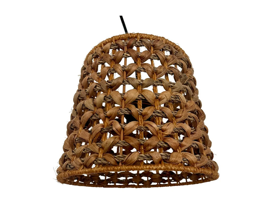 Suspension nature en raphia tressé ANAFI 23cm