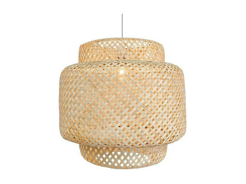 Suspension nature en bambou tressé DELOS 40cm