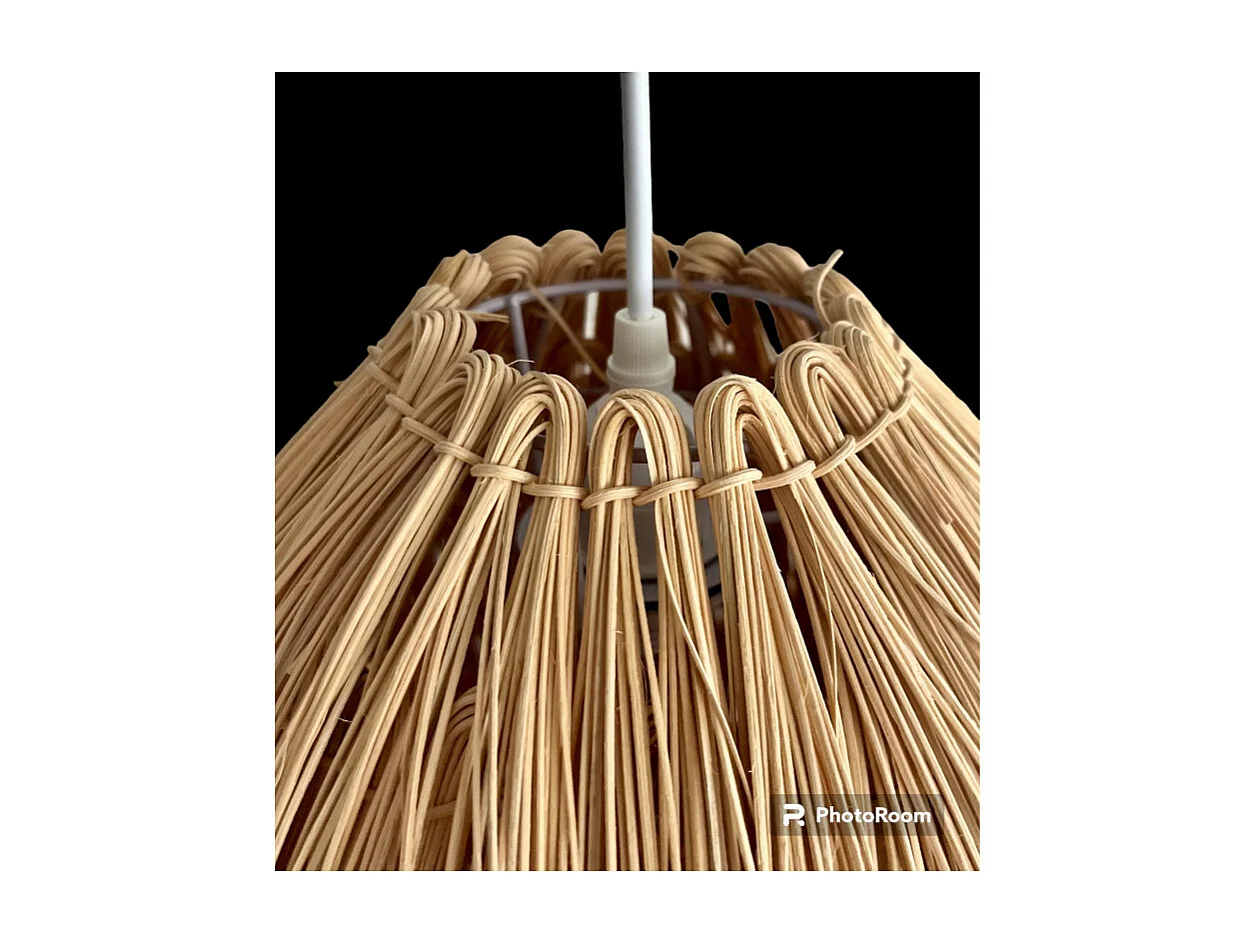 Suspension en forme de noix de coco ZANTE hauteur 60cm