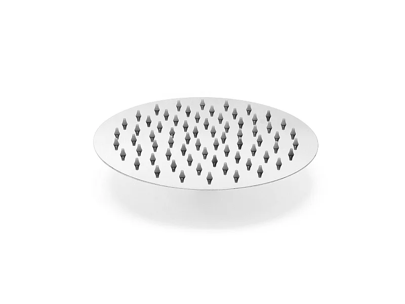 Pommeau de douche rond argenté 24.5 x 24.5 x 5 cm 16_0000629