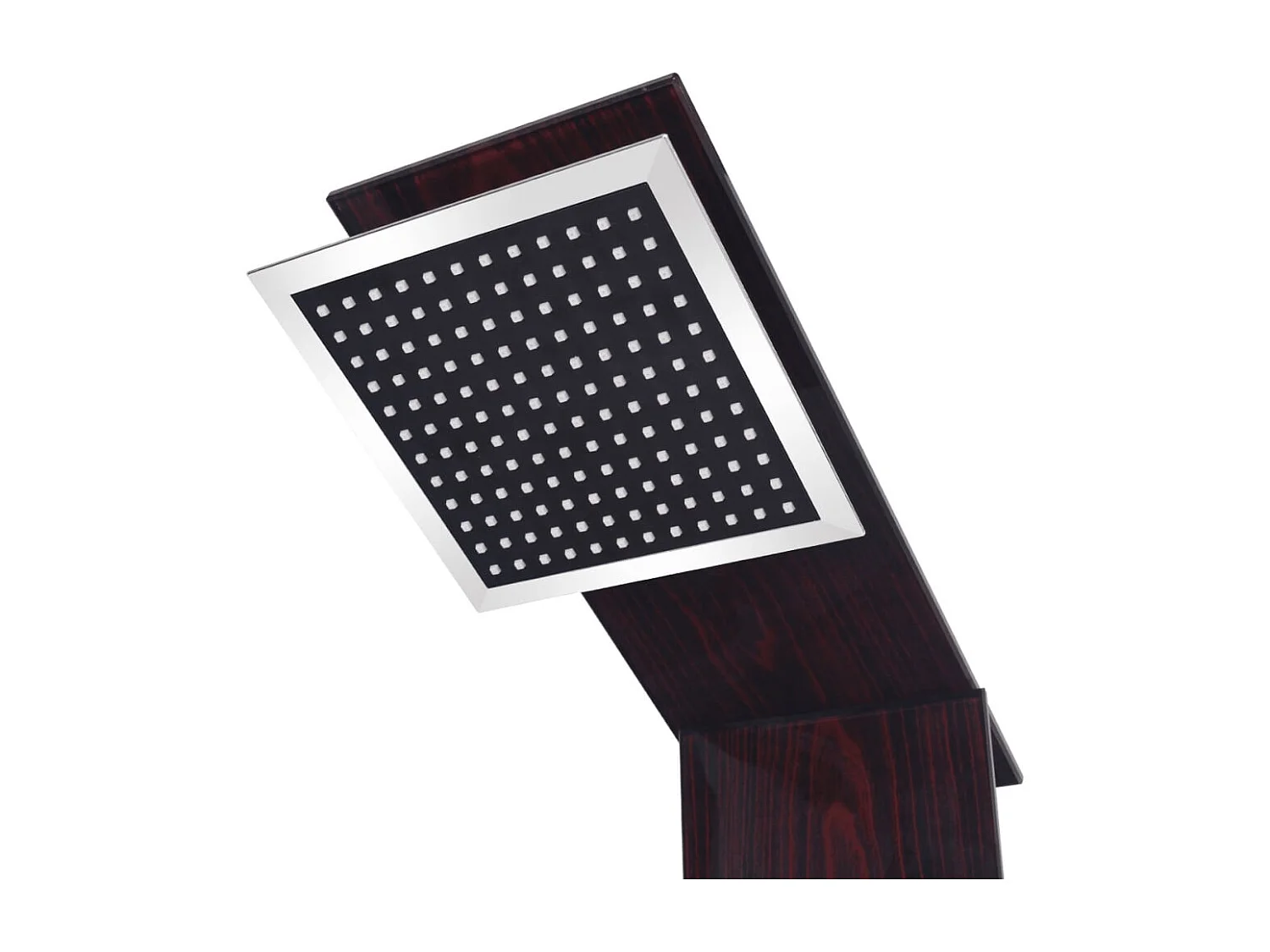 Sistema pannello doccia doccetta bagno WC vetro marrone 02_0003121