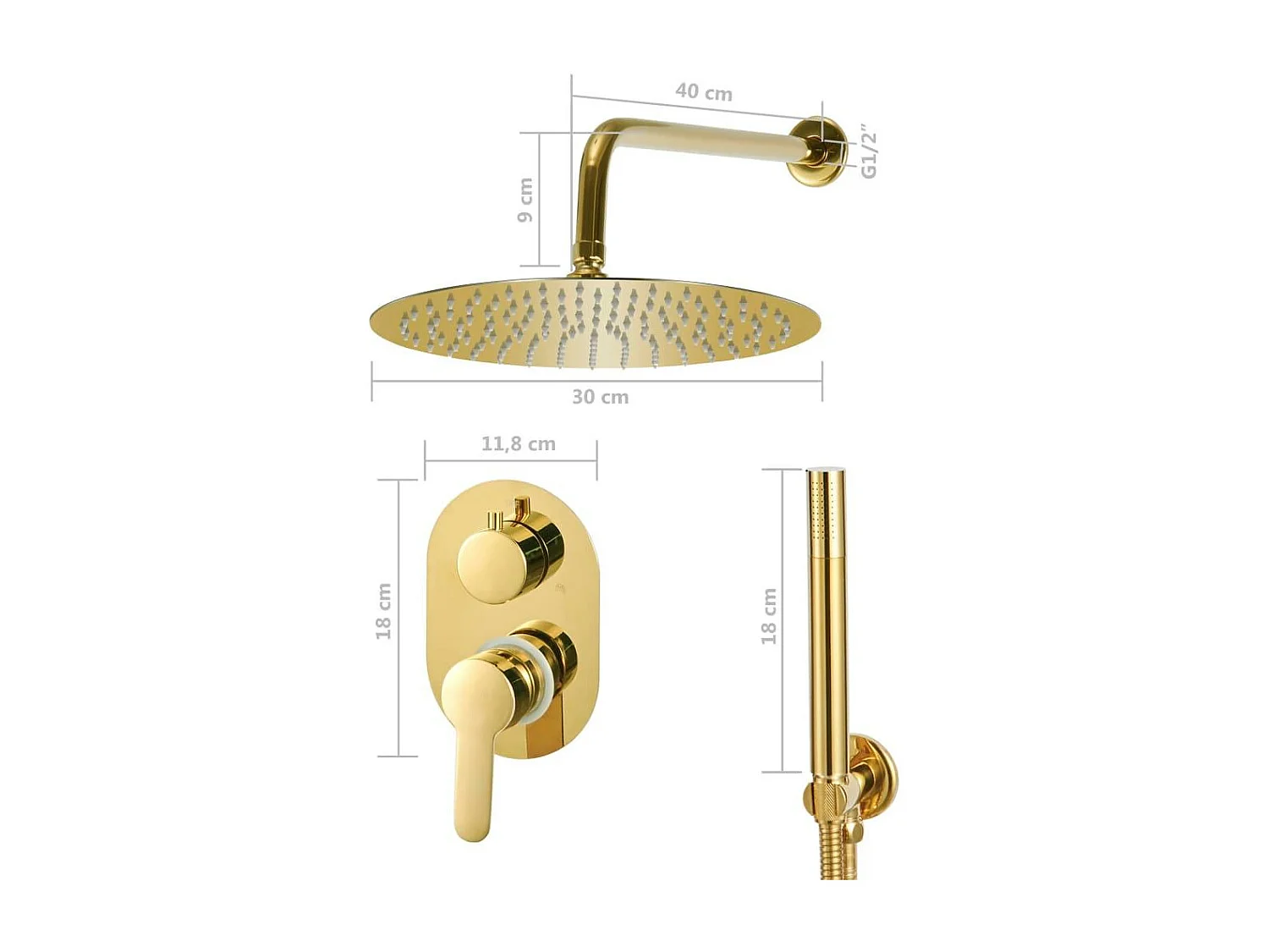 Set completo sistema doccia soffione doccia acciaio inox oro 02_0003107