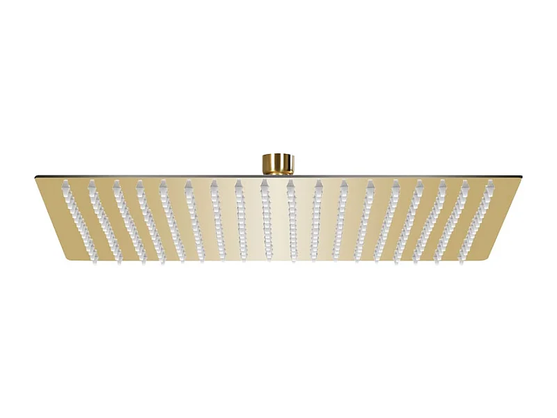 Cabeça de chuveiro de chuva pulverizador cabeça de chuveiro de mão cabeça de chuveiro acessório do banheiro aço inoxidável 50x50 cm quadrado ouro 02_0002094