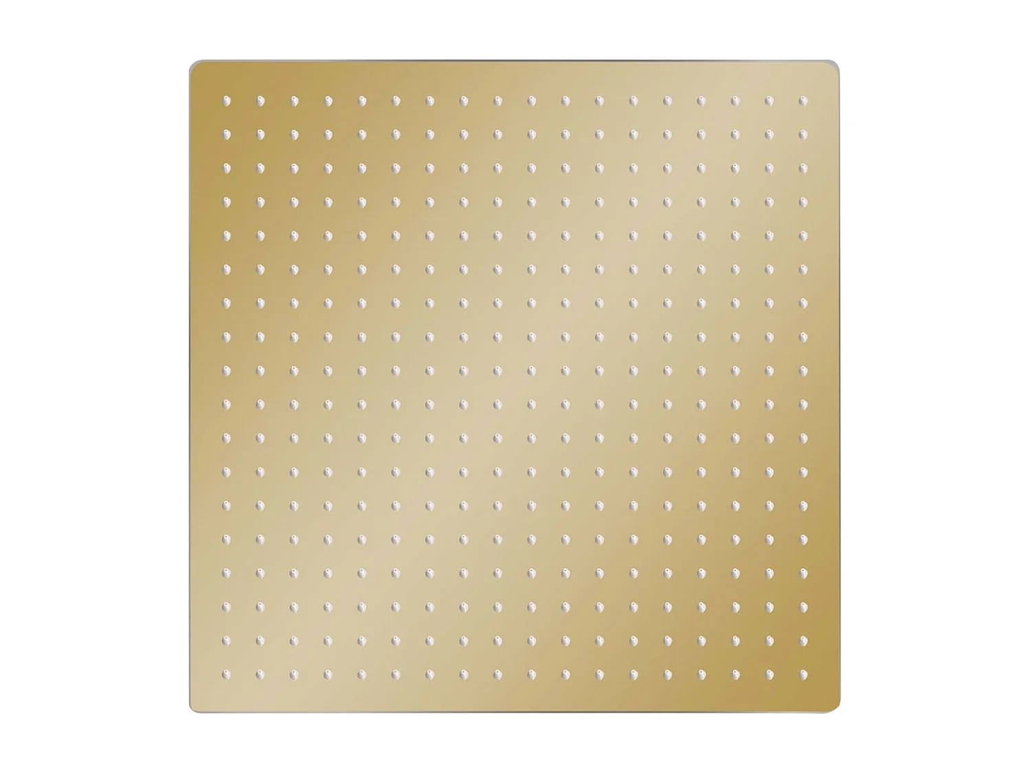 Cabeça de chuveiro de chuva pulverizador cabeça de chuveiro de mão cabeça de chuveiro acessório do banheiro aço inoxidável 50x50 cm quadrado ouro 02_0002094