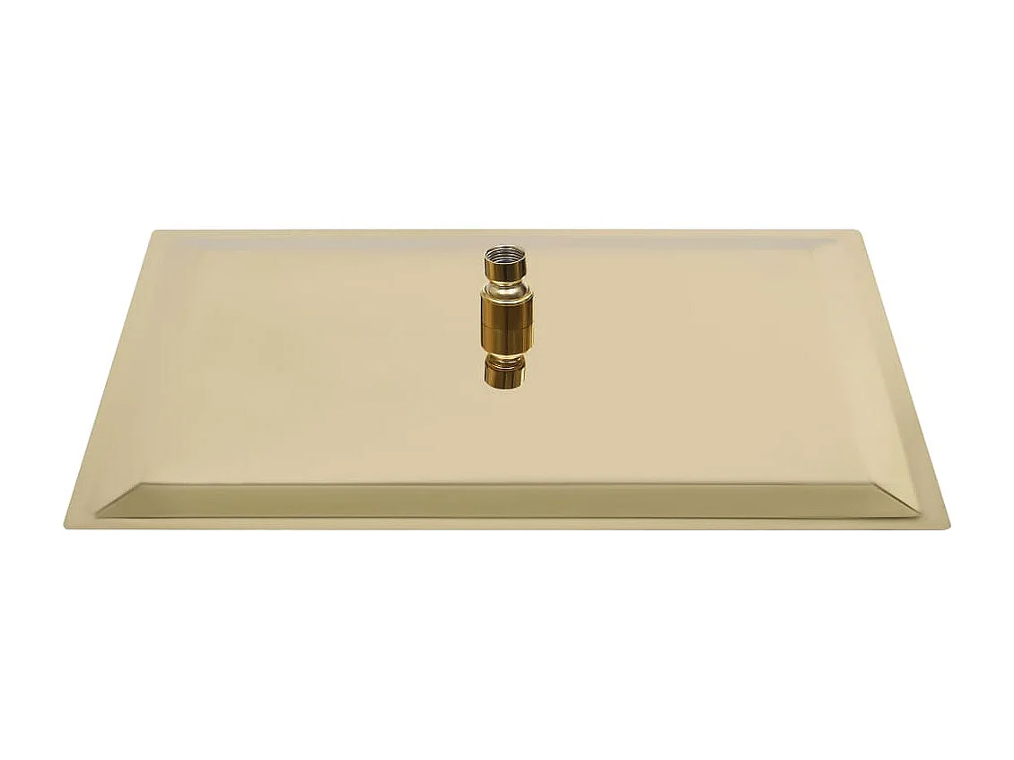 Cabeça de chuveiro de chuva pulverizador cabeça de chuveiro de mão cabeça de chuveiro acessório do banheiro aço inoxidável 50x50 cm quadrado ouro 02_0002094