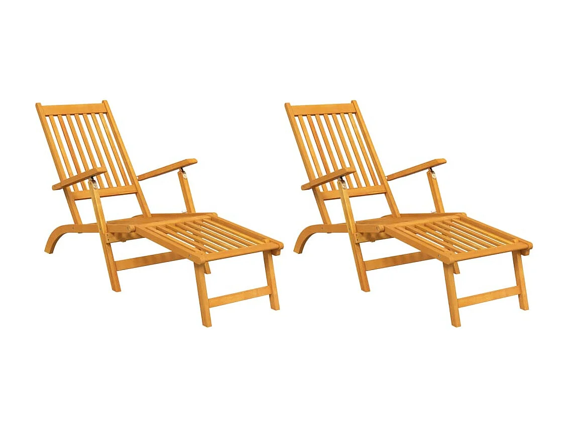 Lot de deux chaise 167 x 56 x 75 cm 02_0011888