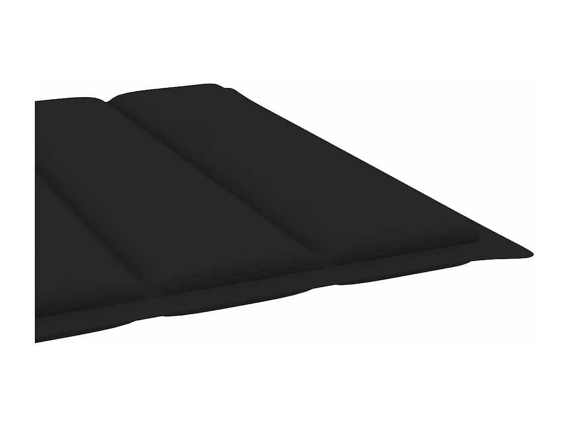 Sdraio sdraio prendisole lettino da giardino terrazza mobili da esterno con cuscino legno massello di acacia 02_0012396