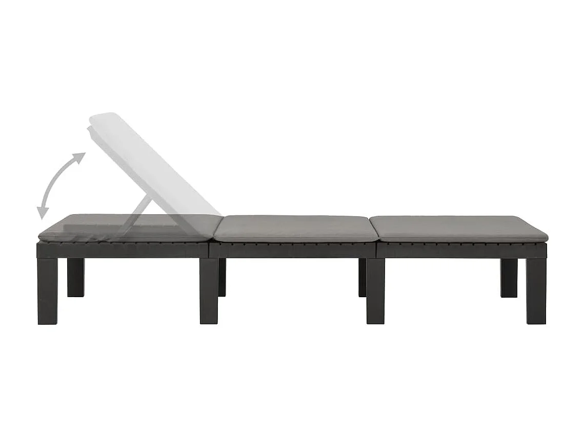 Transat chaise longue bain 195 x 65 x 32 cm 02_0012500