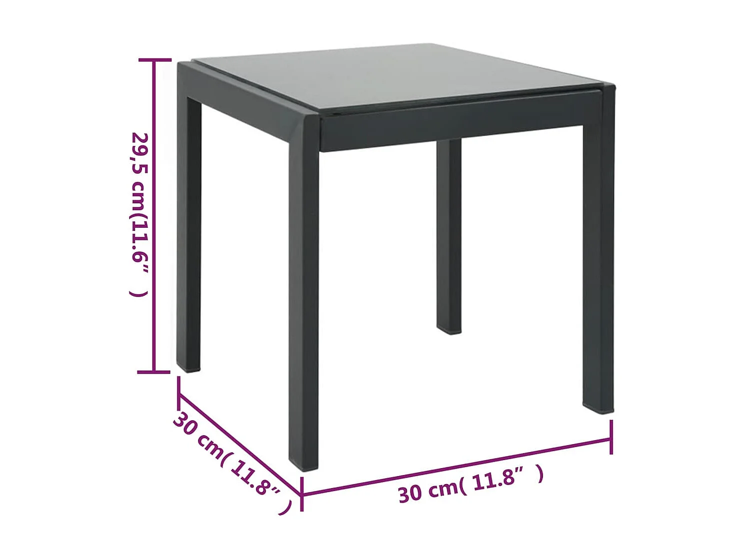 Conjunto de 2 espreguiçadeiras espreguiçadeira para banhos de sol jardim cama terraço mobiliário de exterior com textilene e mesa de aço 02_0012136