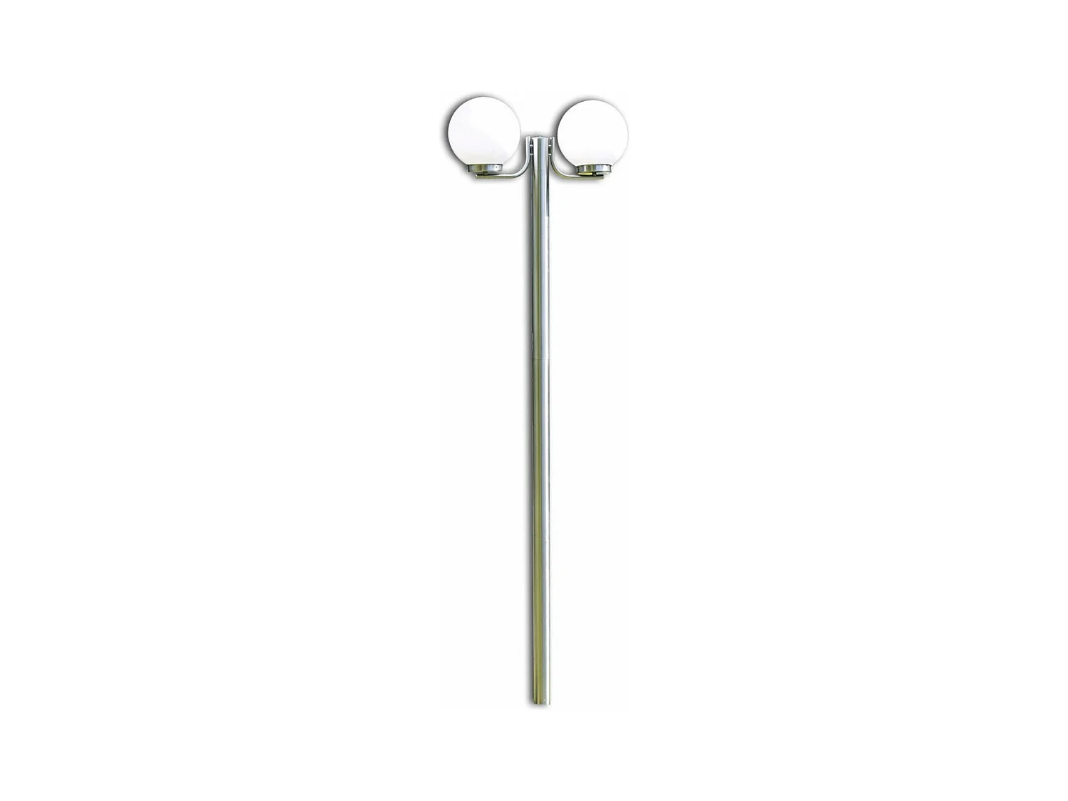 Candeeiro de pé de bola dupla iluminação decorativa de 220 cm 2402078