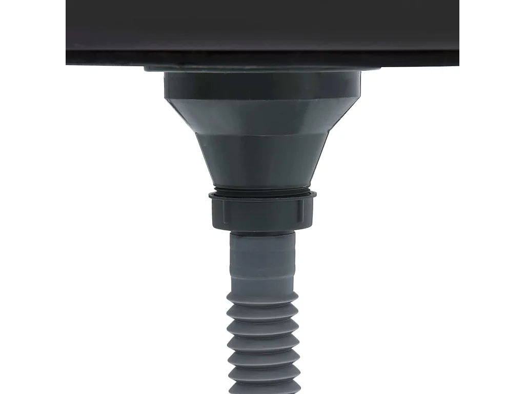 Fregadero de cocina hecho a mano, lavabo para interior de casa, baño, 70 x 40 cm, acero inoxidable negro 02_0002468