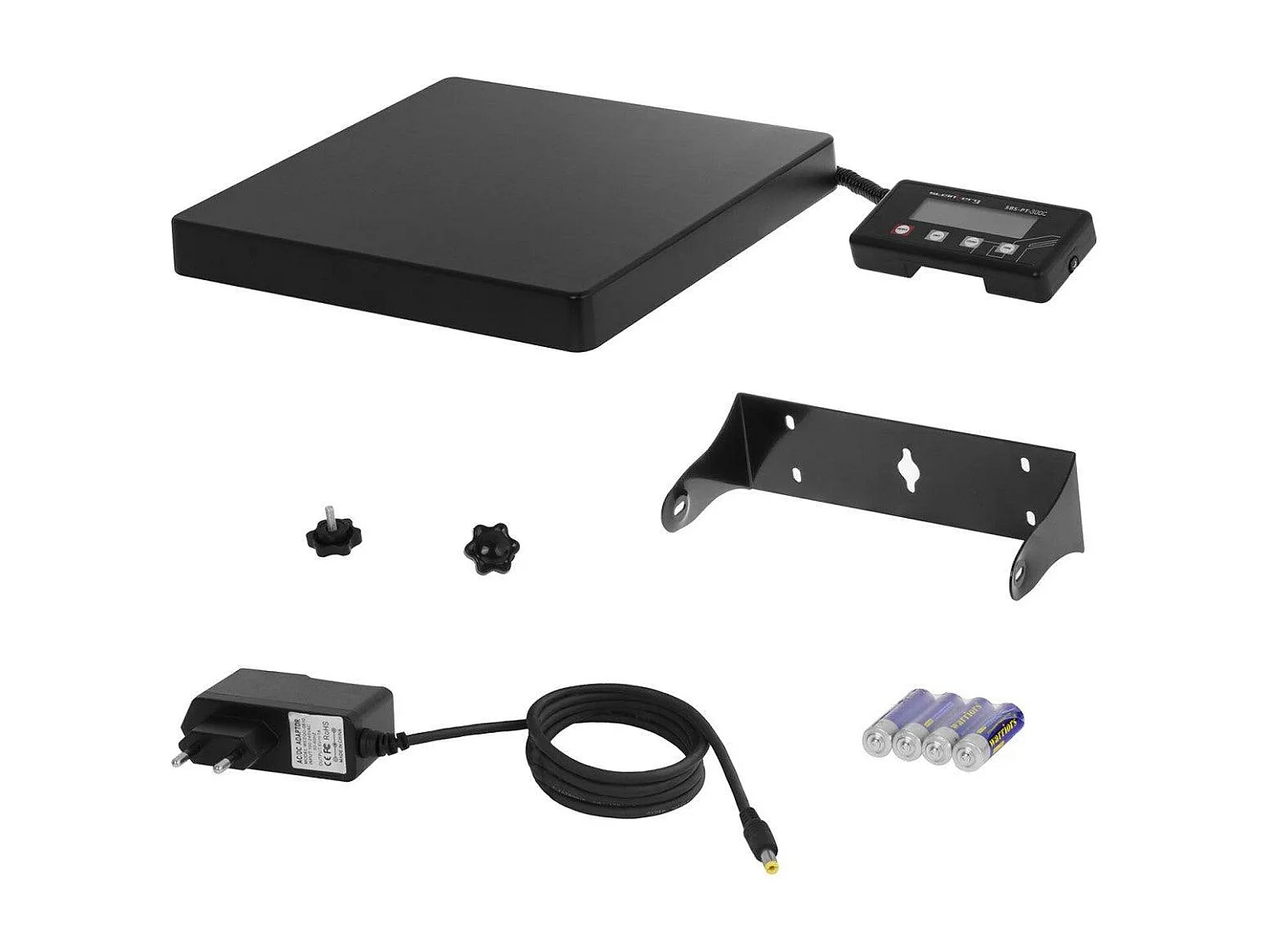 Balanza pesa paquete 150 kg / 20 g negro 14_0002776