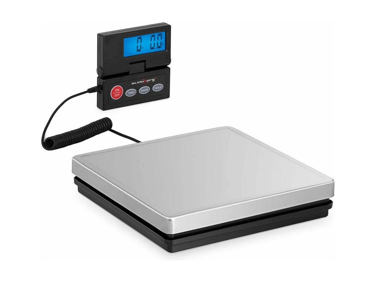 Balança digital de encomendas - 50 kg / 10 g - 25 x 25 cm - Display LCD fosco 14_0002792