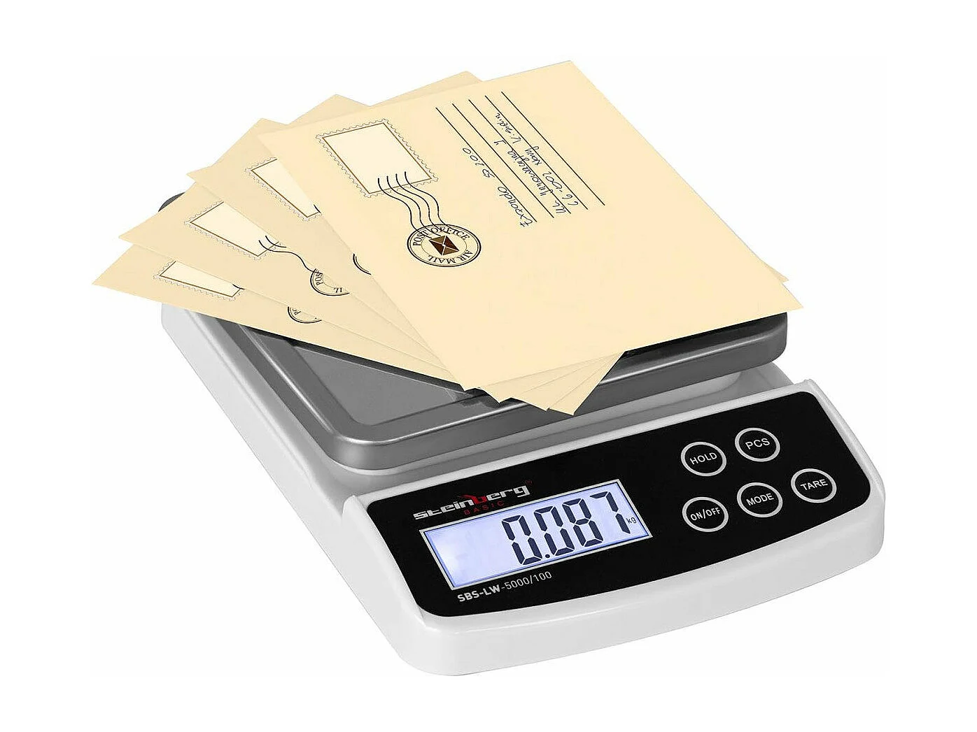 Balanza de letras digital 10 kg / 0,5 g 14_0000293