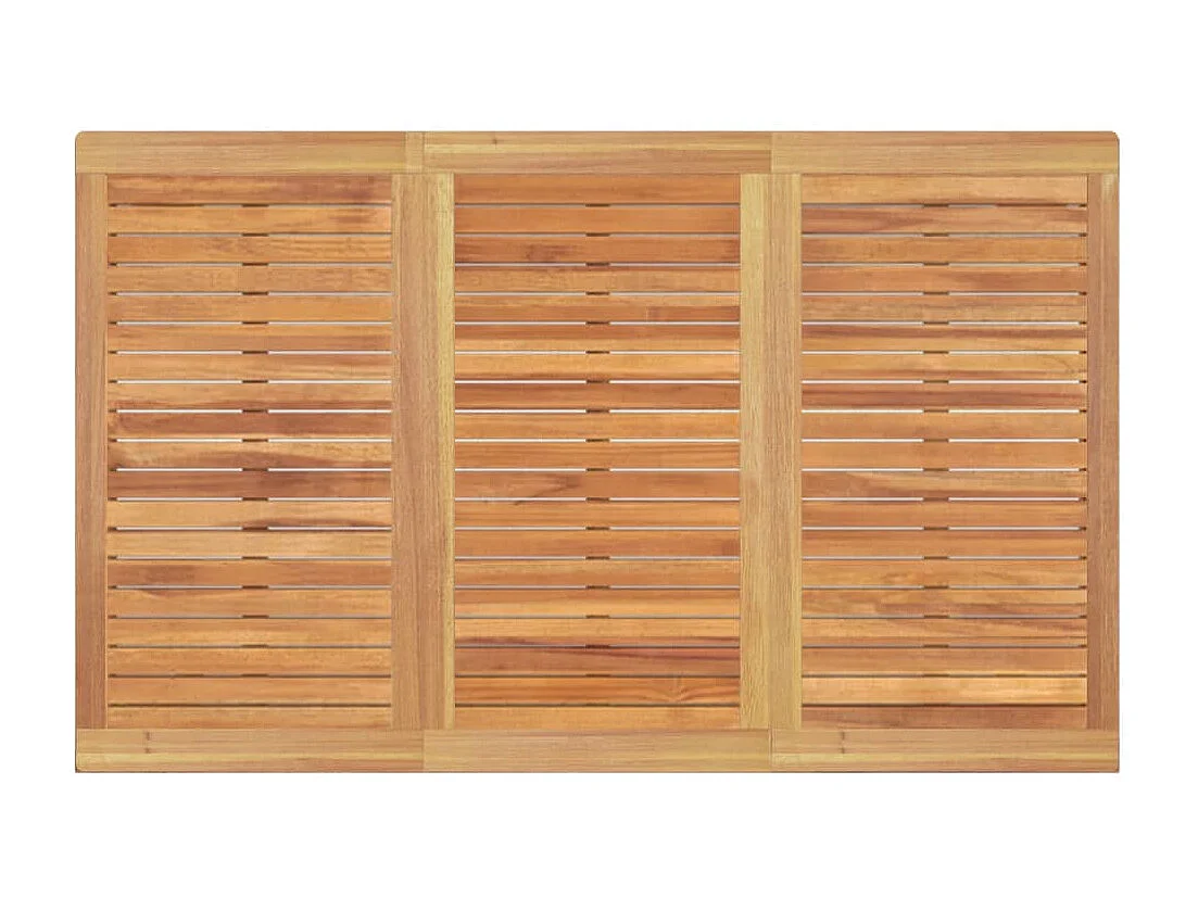 Set da pranzo per mobili da giardino mobili da esterno 4 pezzi in legno massello di teak 02_0014274