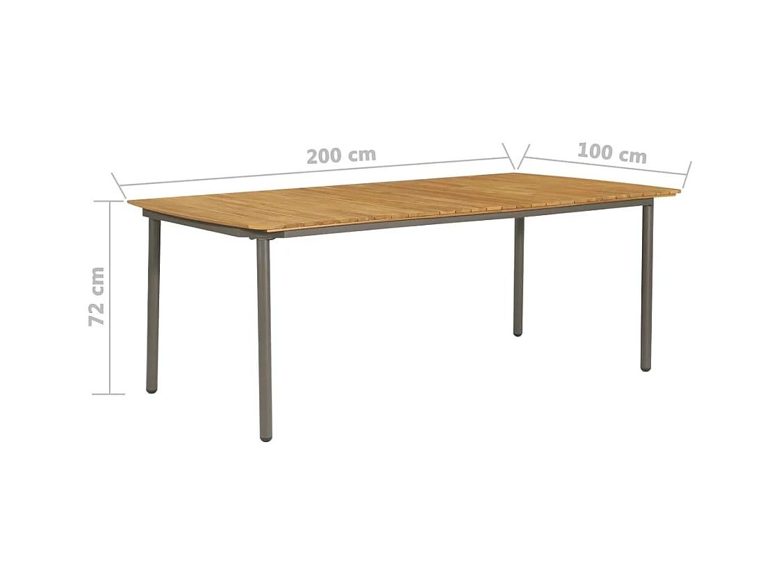 Ensemble de salle à résine grise 55.5 x 53.5 x 95 cm 02_0014047
