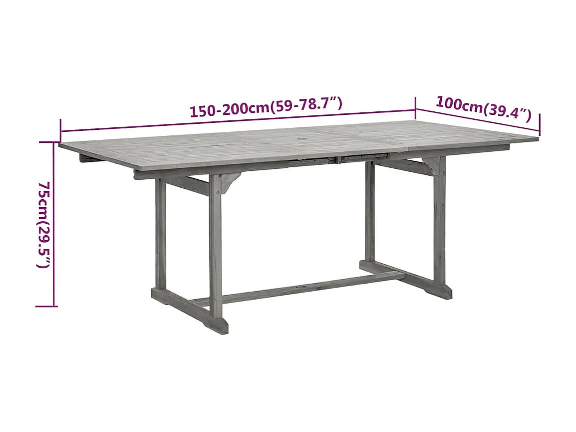 Ensemble de salle à bois marron 57 x 69 x 111 cm 02_0013747
