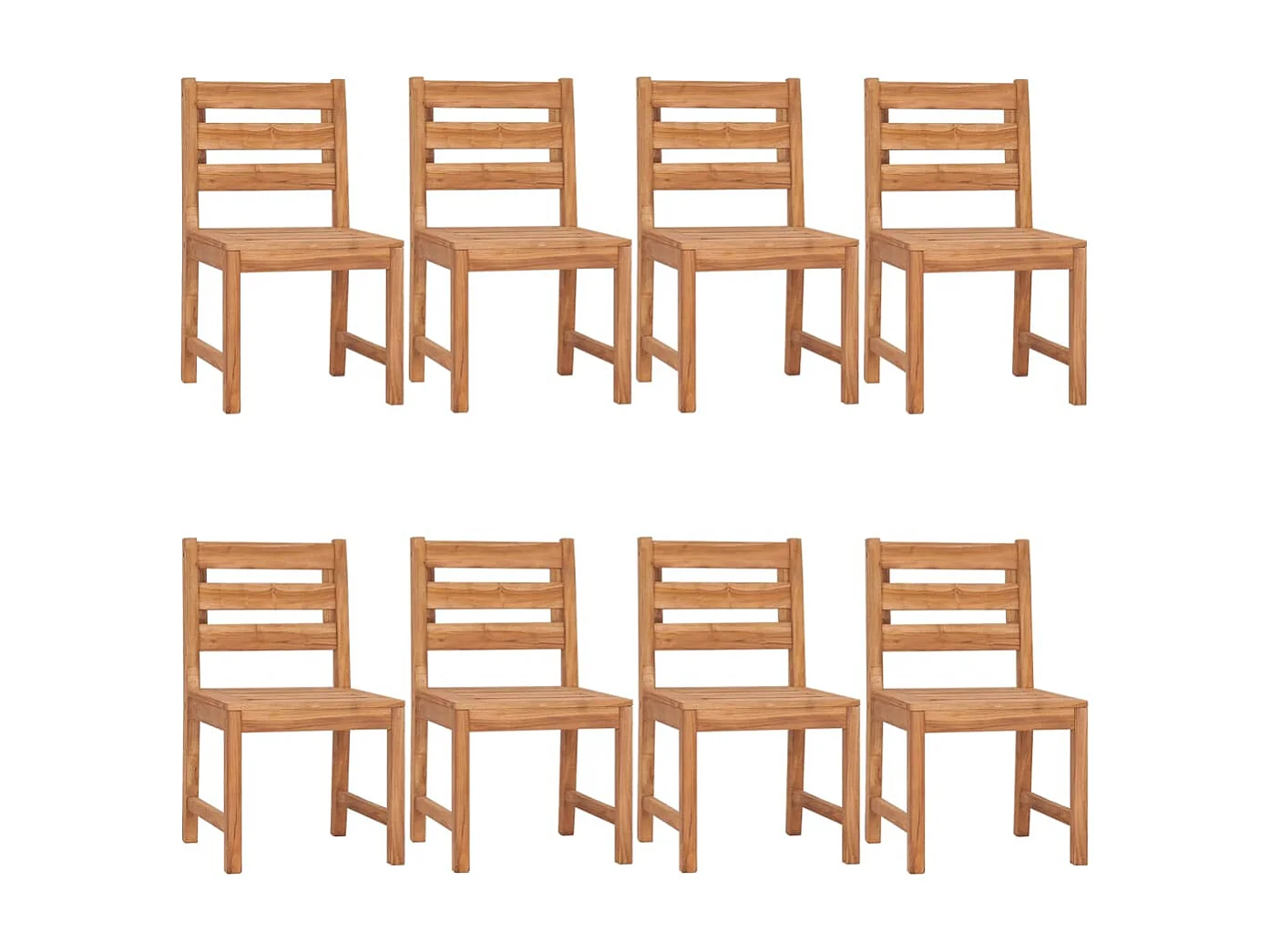 Ensemble à dîner salon bois marron 50 x 59 x 90 cm 02_0014396