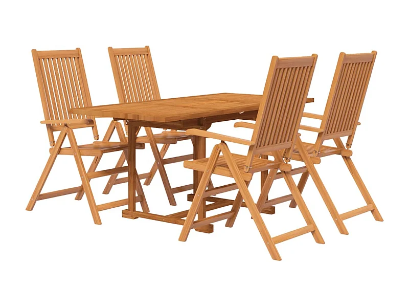 Ensemble de salle à bois marron 57 x 69 x 111 cm 02_0013746