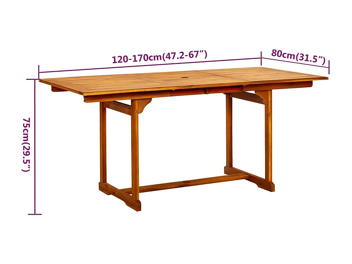 Ensemble de salle à bois marron 57 x 69 x 111 cm 02_0013746