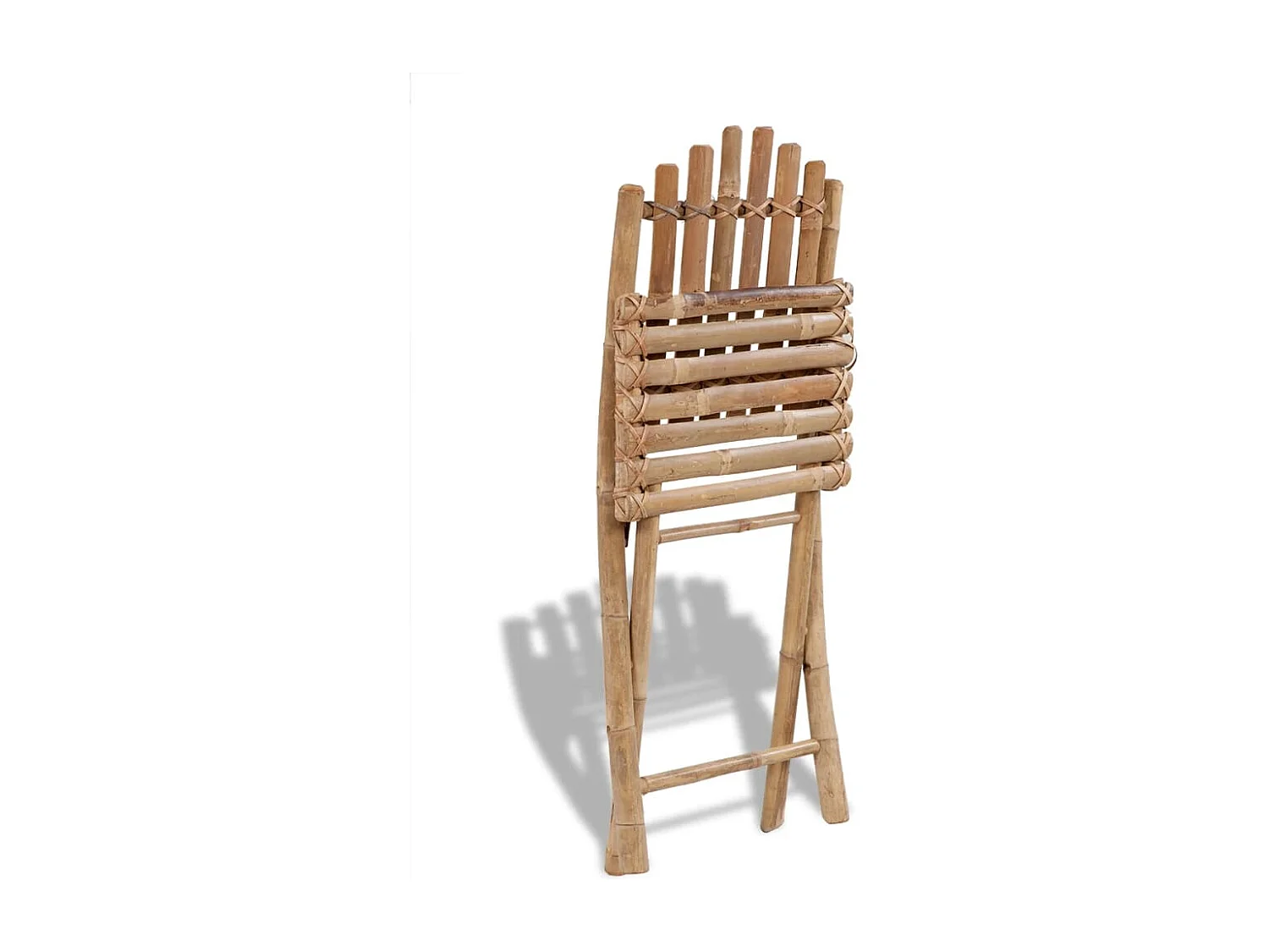 Mobilier à dîner d'extérieur bambou marron 50 x 42 x 92 cm 02_0014706