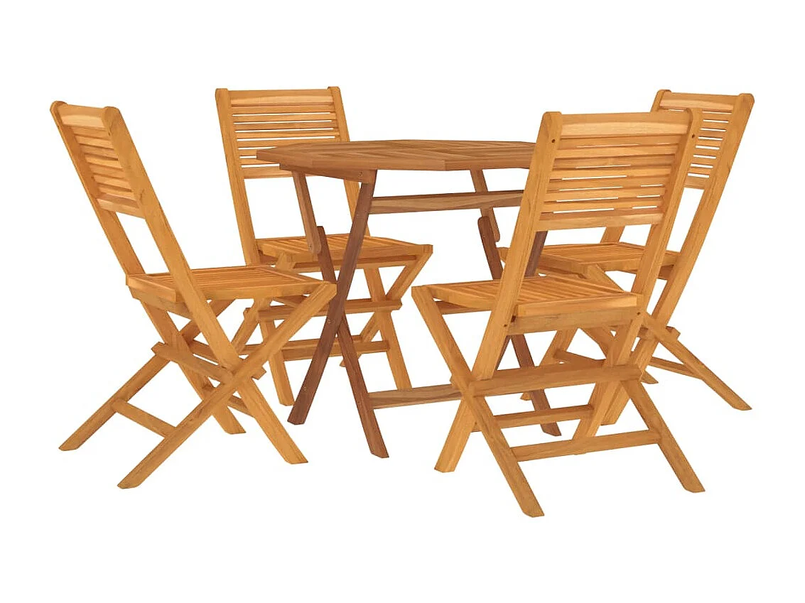 Ensemble à dîner salon bois marron 47 x 62 x 90 cm 02_0014291