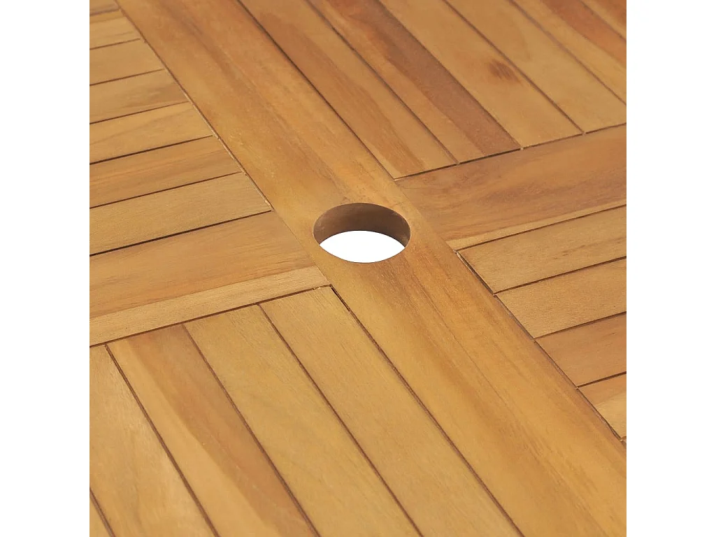 Ensemble à dîner salon bois marron 85 x 85 x 76 cm 02_0014305