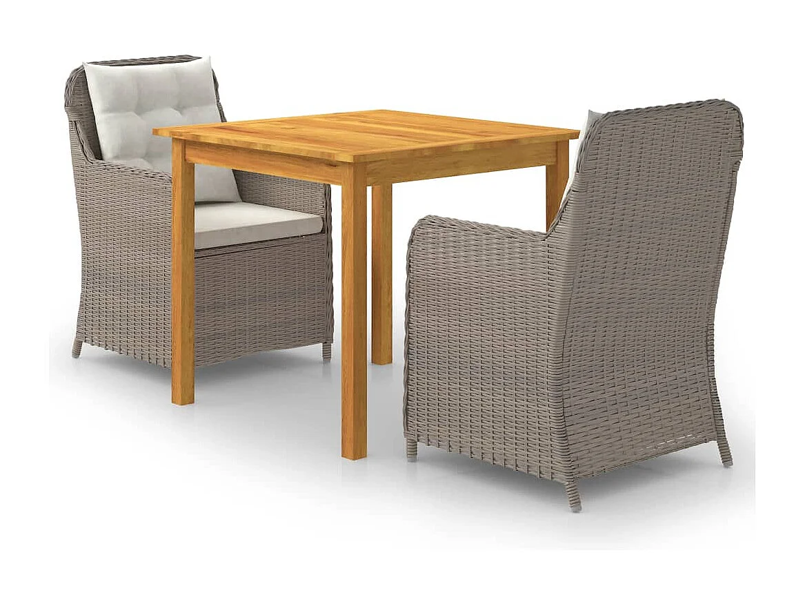 Set da pranzo da giardino mobili da esterno 3 pezzi marrone 02_0013638