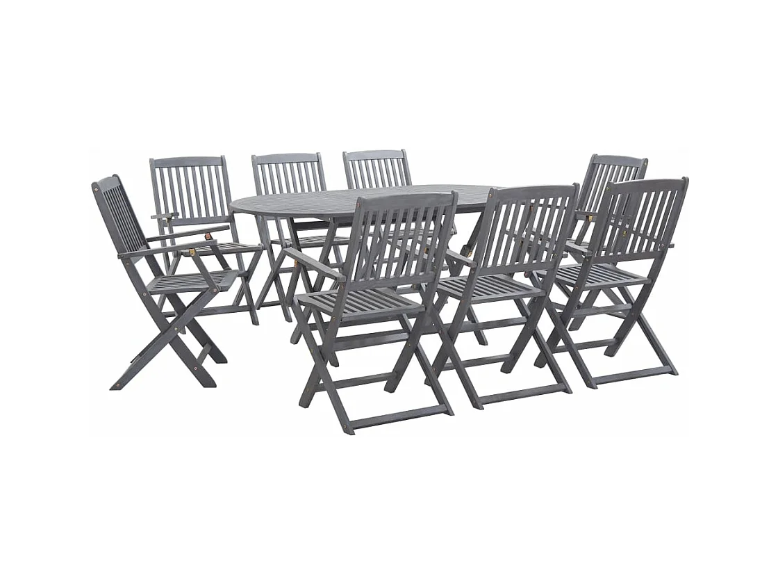Mobilier à dîner salon bois marron 160 x 85 x 75 cm 02_0014826